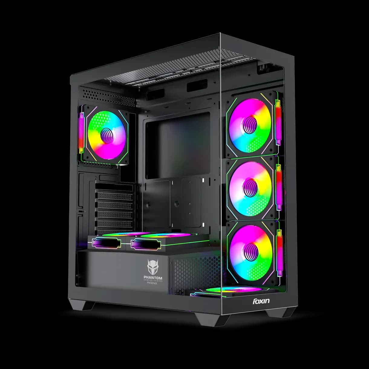 Foxin Gaming Cabinet Mid Tower ARGB Phoenix