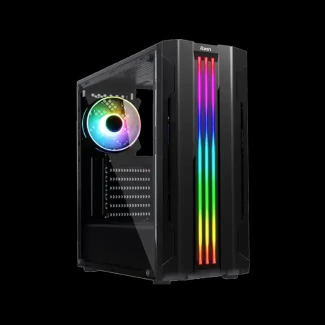 Foxin Gaming Cabinet Mid Tower ARGB Lumina