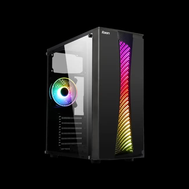 Foxin Gaming Cabinet Mid Tower ARGB Spectra