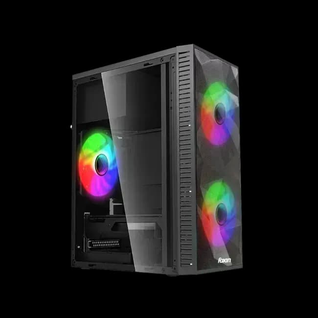 Foxin Gaming Cabinet Mini Tower ARGB Flare