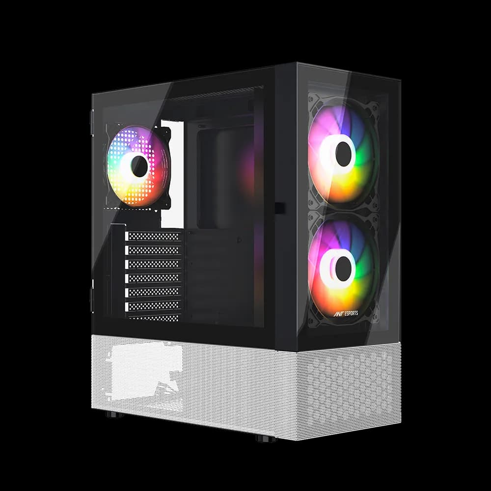 Ant Esports Mid Tower Cabinet (ATX, Micro-ATX, Mini-ITX) Pepper 5F