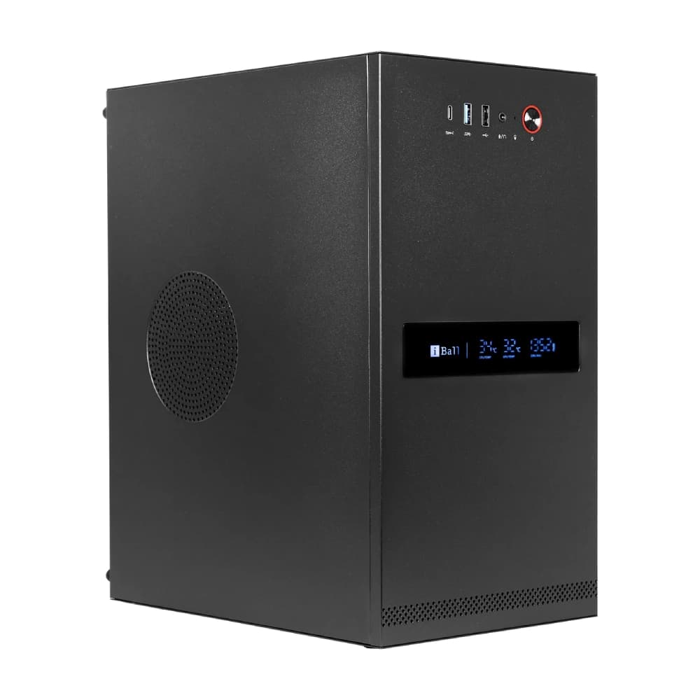 Iball Cabinet With Smps MT100CD Black