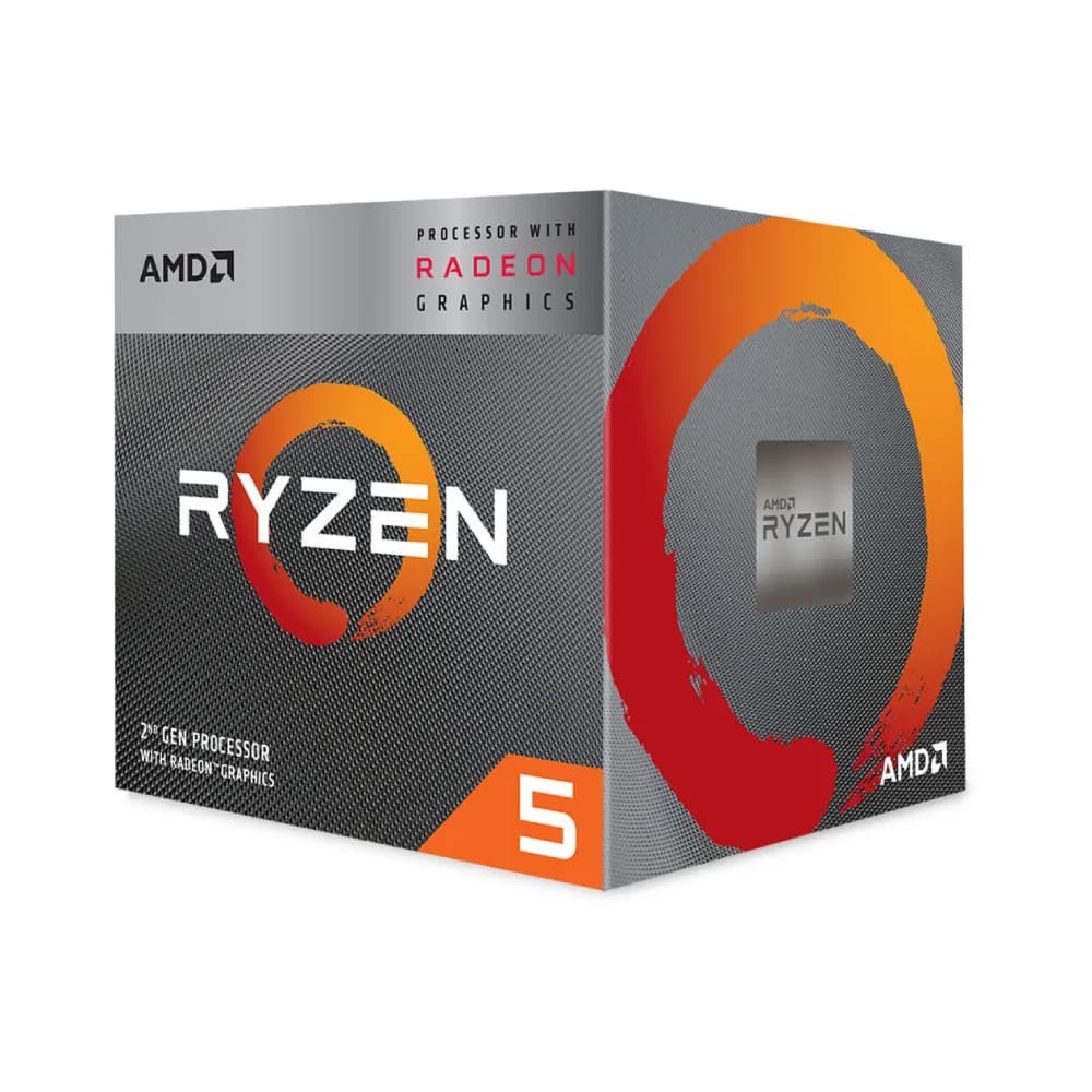 AMD Processor Ryzen 5 3400G 4.2GHz
