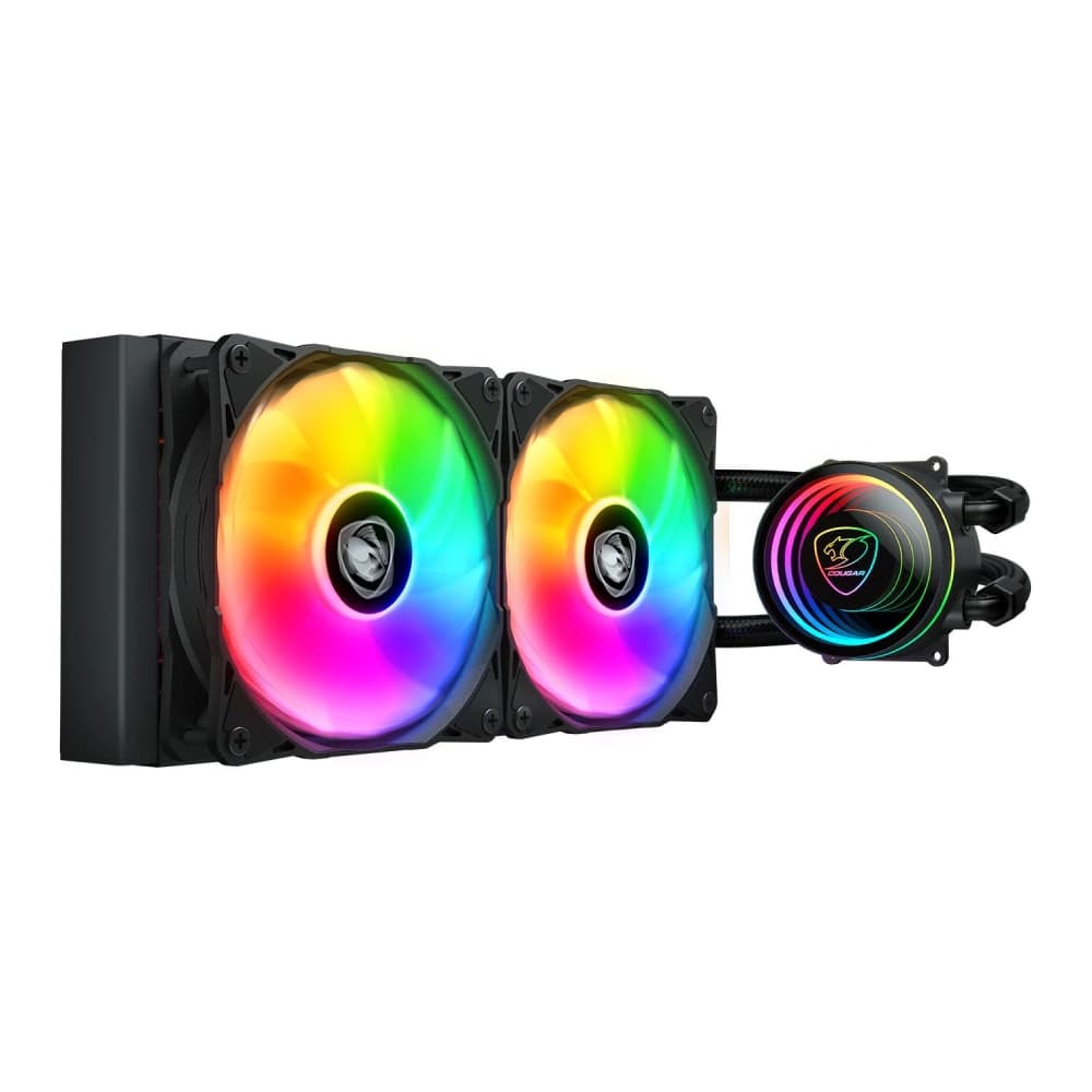 Cougar CPU Cooler Liquid AIO Poseidon Elite ARGB 240 (Black)