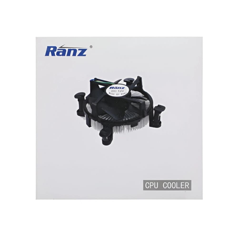 Ranz Cpu Fan For Intel Socket LGA 1150 | 1151 | 1155 | 1156 | 1200