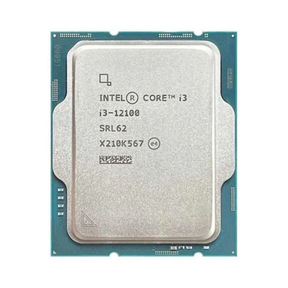 Intel CPU Tray 12th Gen i3 12100 4.3GHz (1 Year From Intel Service Center)