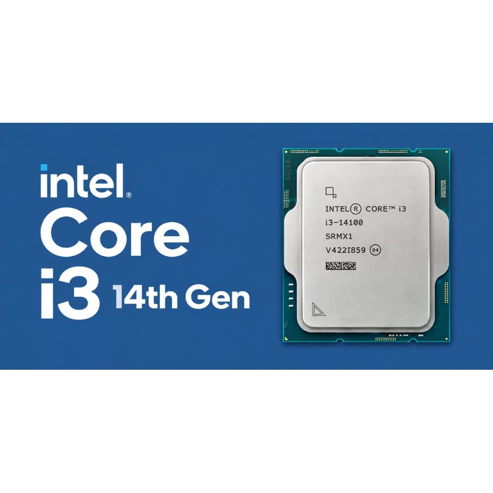 Intel CPU Tray 14th Gen i3 14100 4.70GHz (1 Year From Intel Service Center)