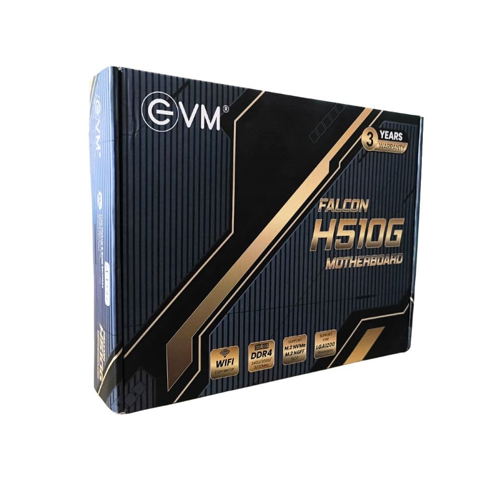 EVM H510G DDR4 Falcon Motherboard For Intel 10th | 11th Gen With NVMe Slot