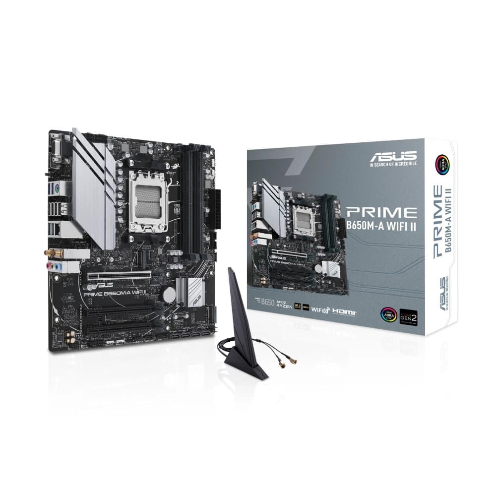 Asus Motherboard PRIME B650M-A WIFI II DDR5 For AMD