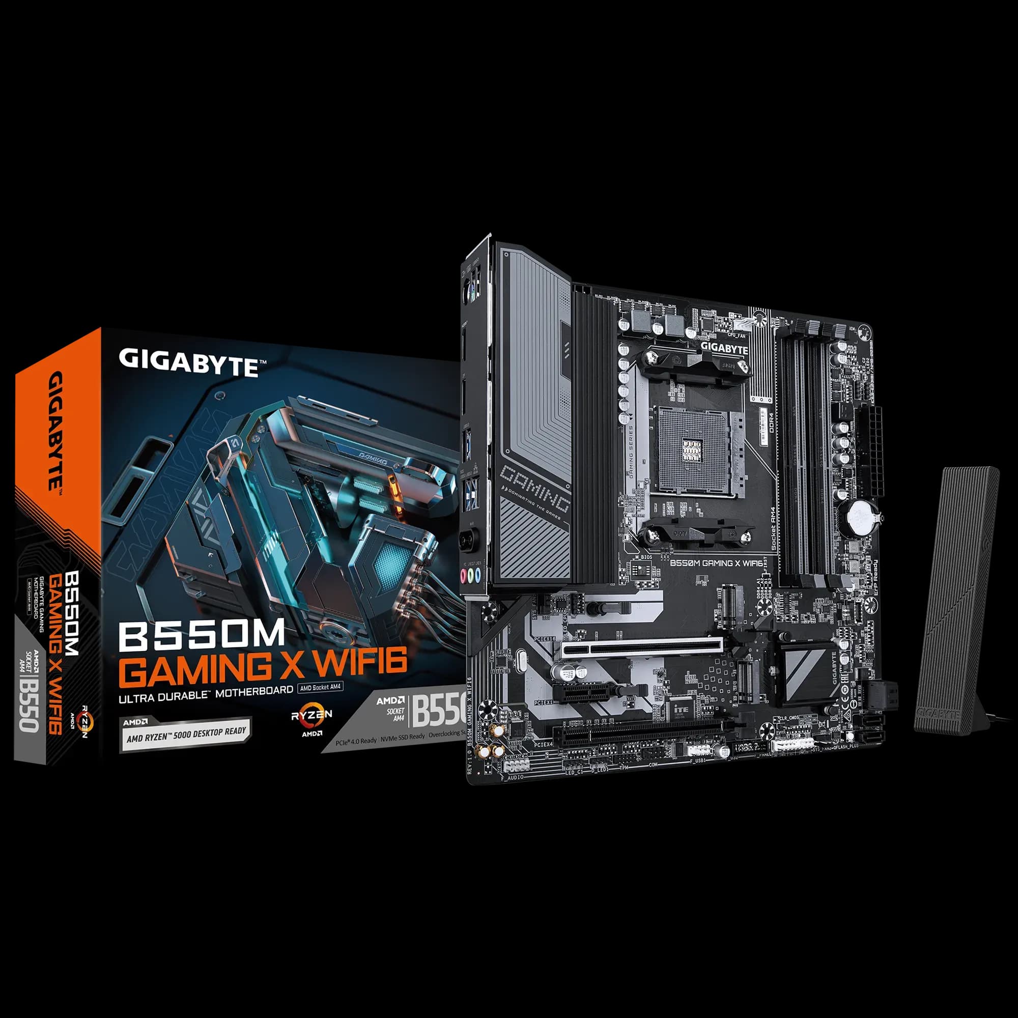Gigabyte Motherboard B550M Gaming X WIFI6 DDR4 For AMD