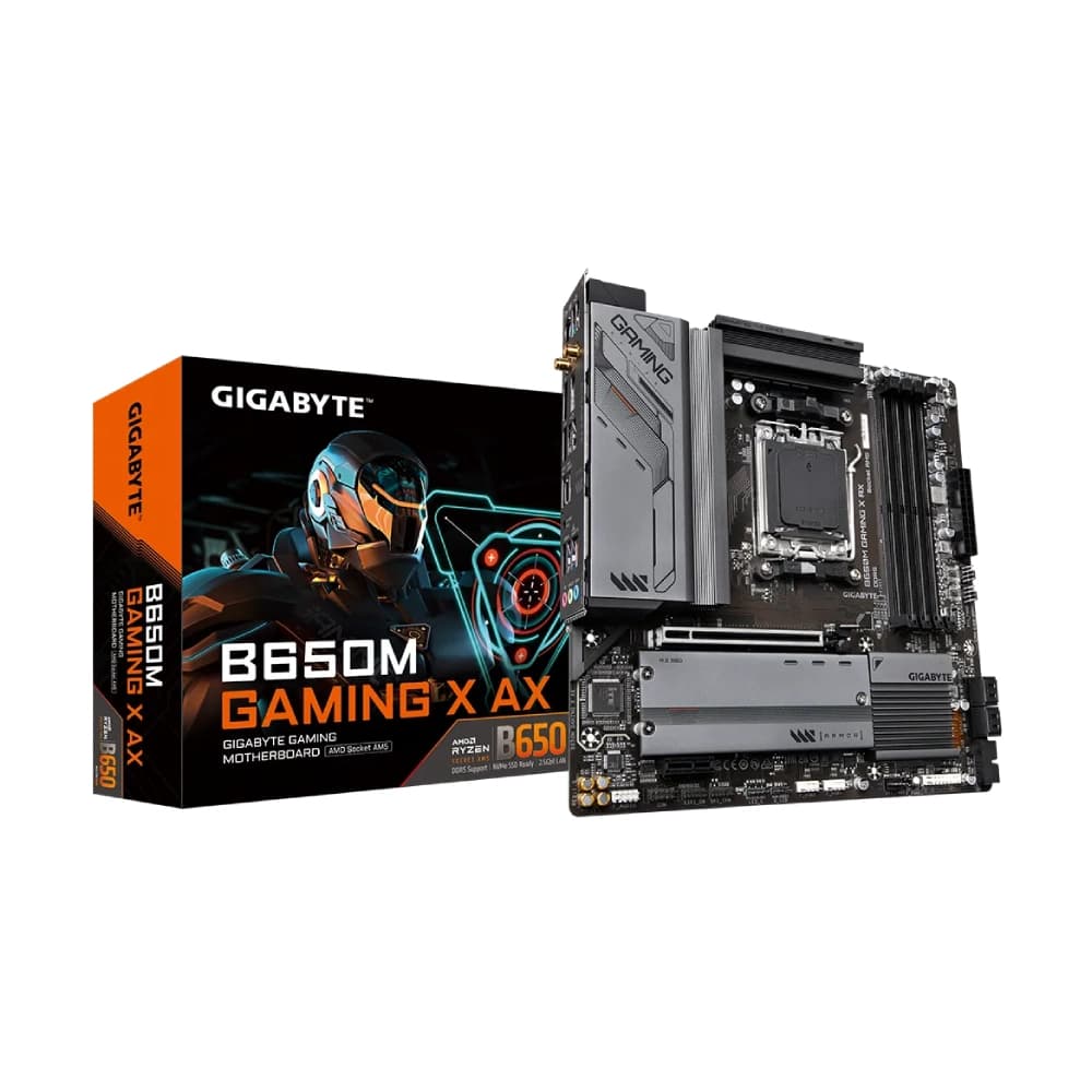 Gigabyte Motherboard B650M GAMING X AX DDR5 For AMD