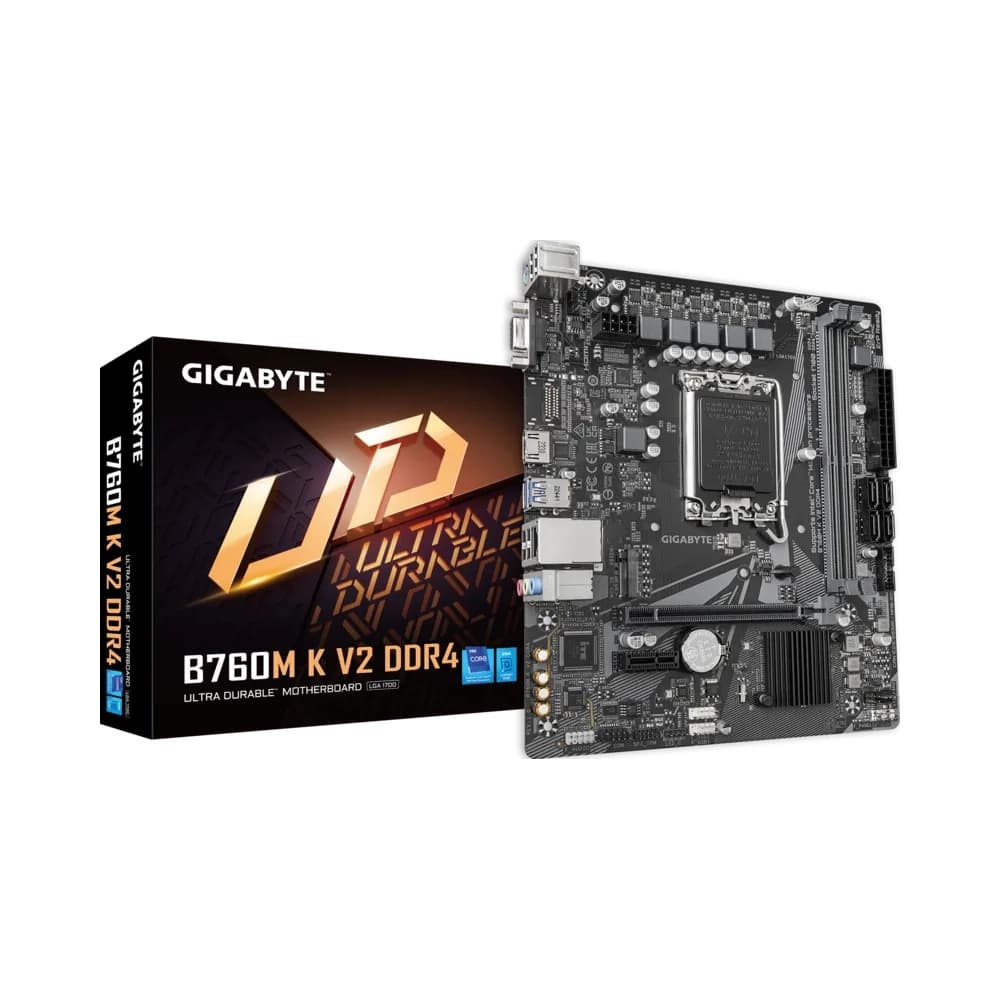Gigabyte Motherboard B760M K V2 DDR4 For INTEL 14th | 13th | 12th Gen