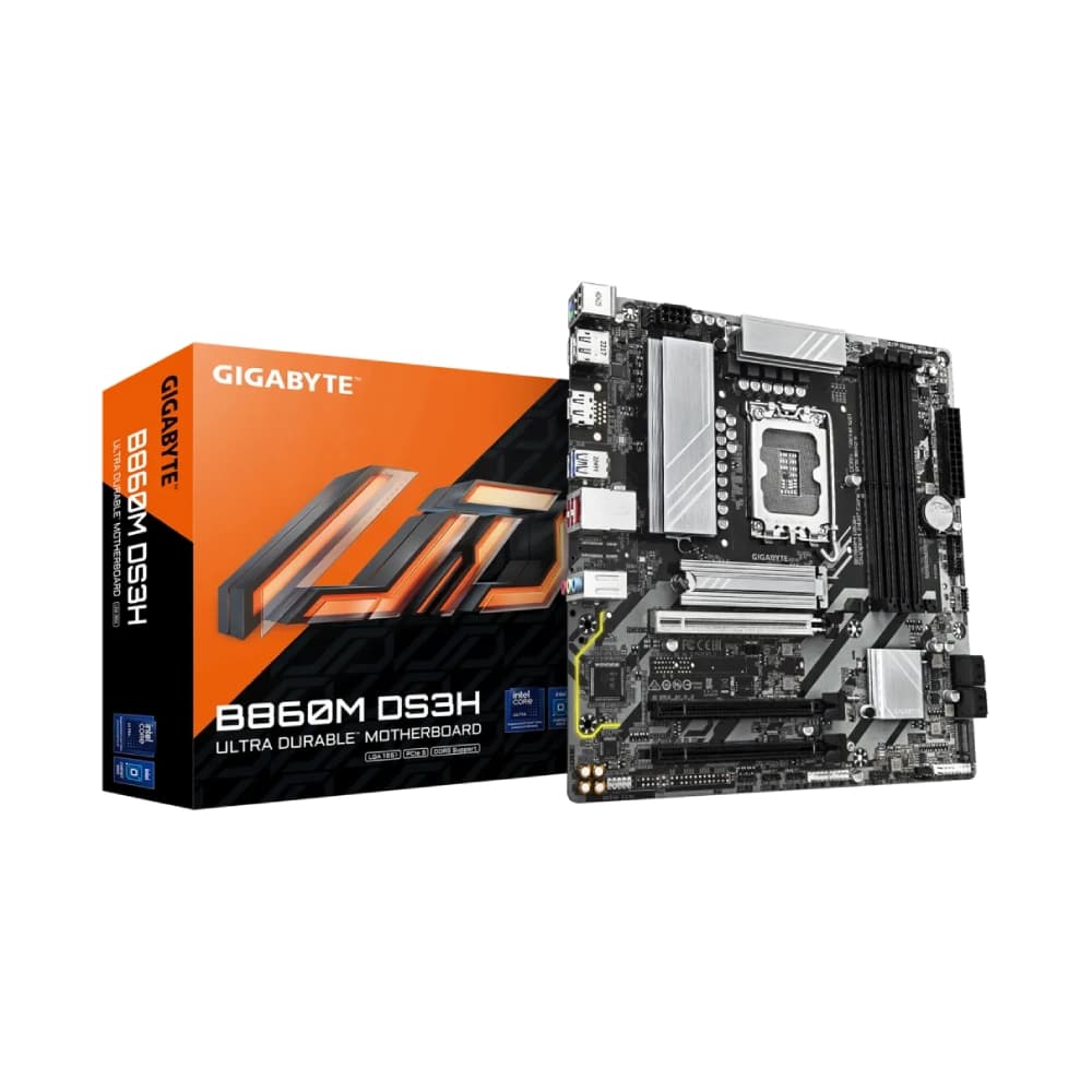 Gigabyte Motherboard B860M DS3H DDR5 For Intel Ultra Processors