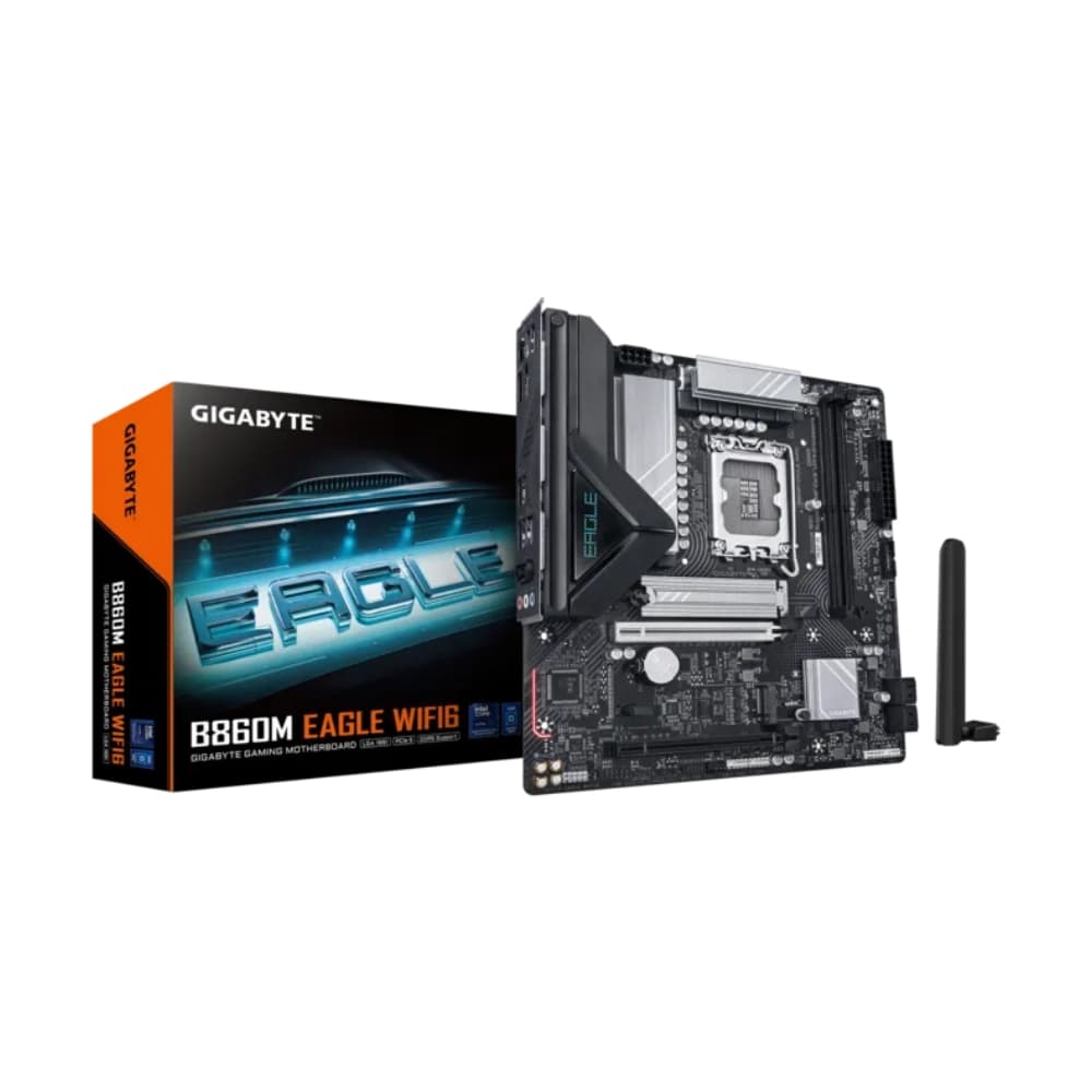 Gigabyte Motherboard B860M EAGLE WIFI6 DDR5 For Intel Ultra Processors