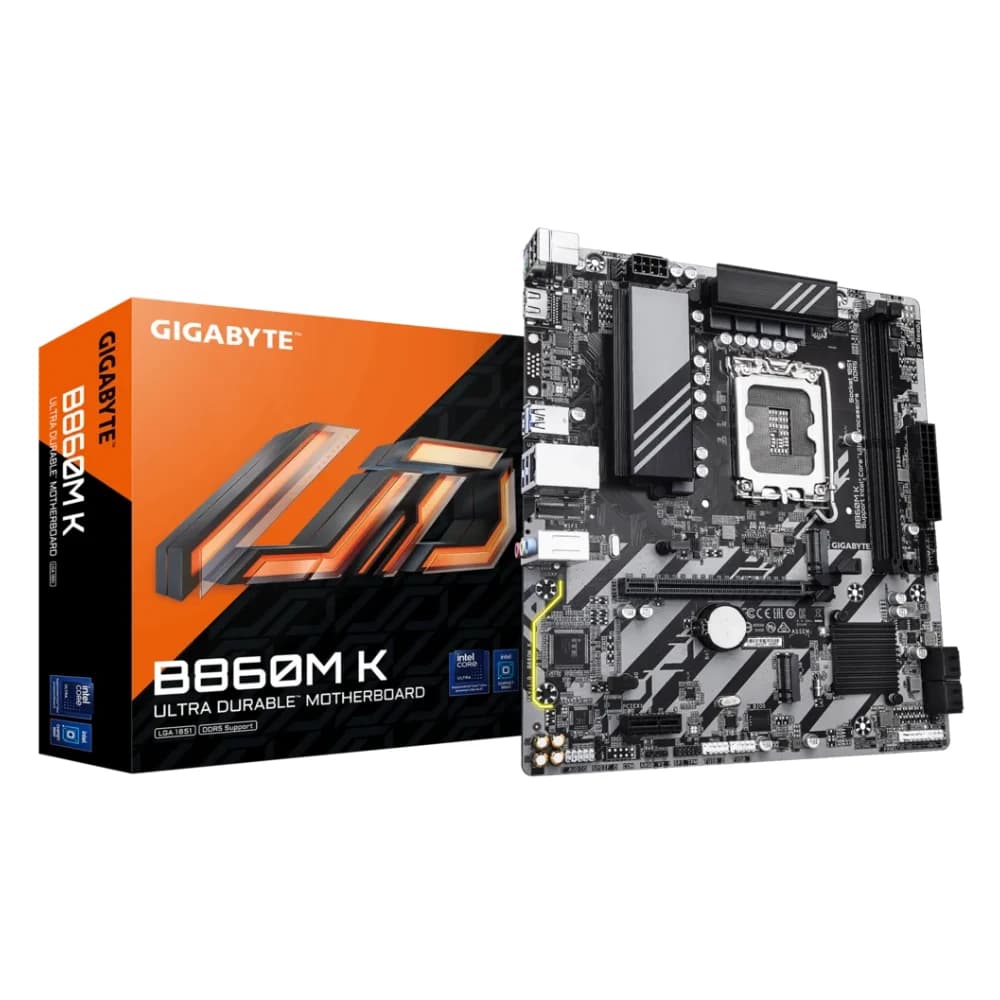 Gigabyte Motherboard B860M K DDR5 For INTEL Ultra Series