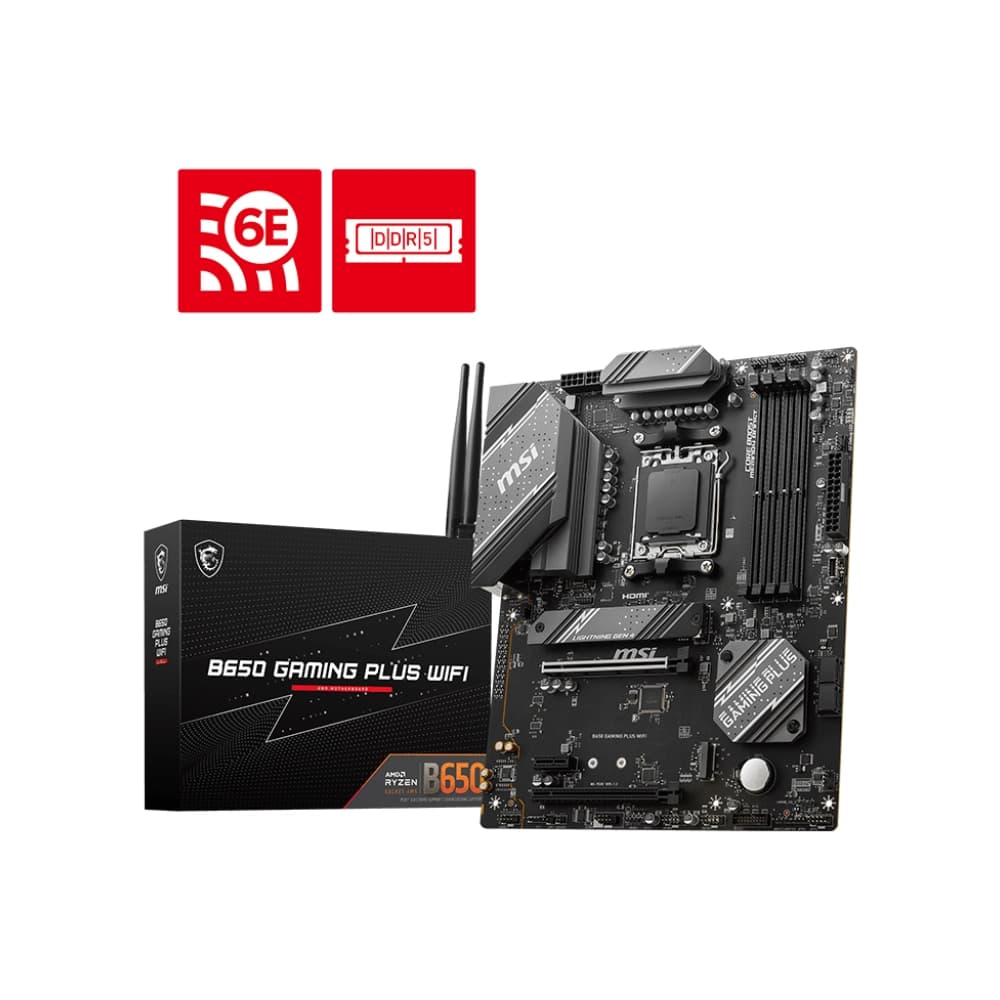 MSI Motherboard B650 Gaming Plus WIFI DDR5 For AMD