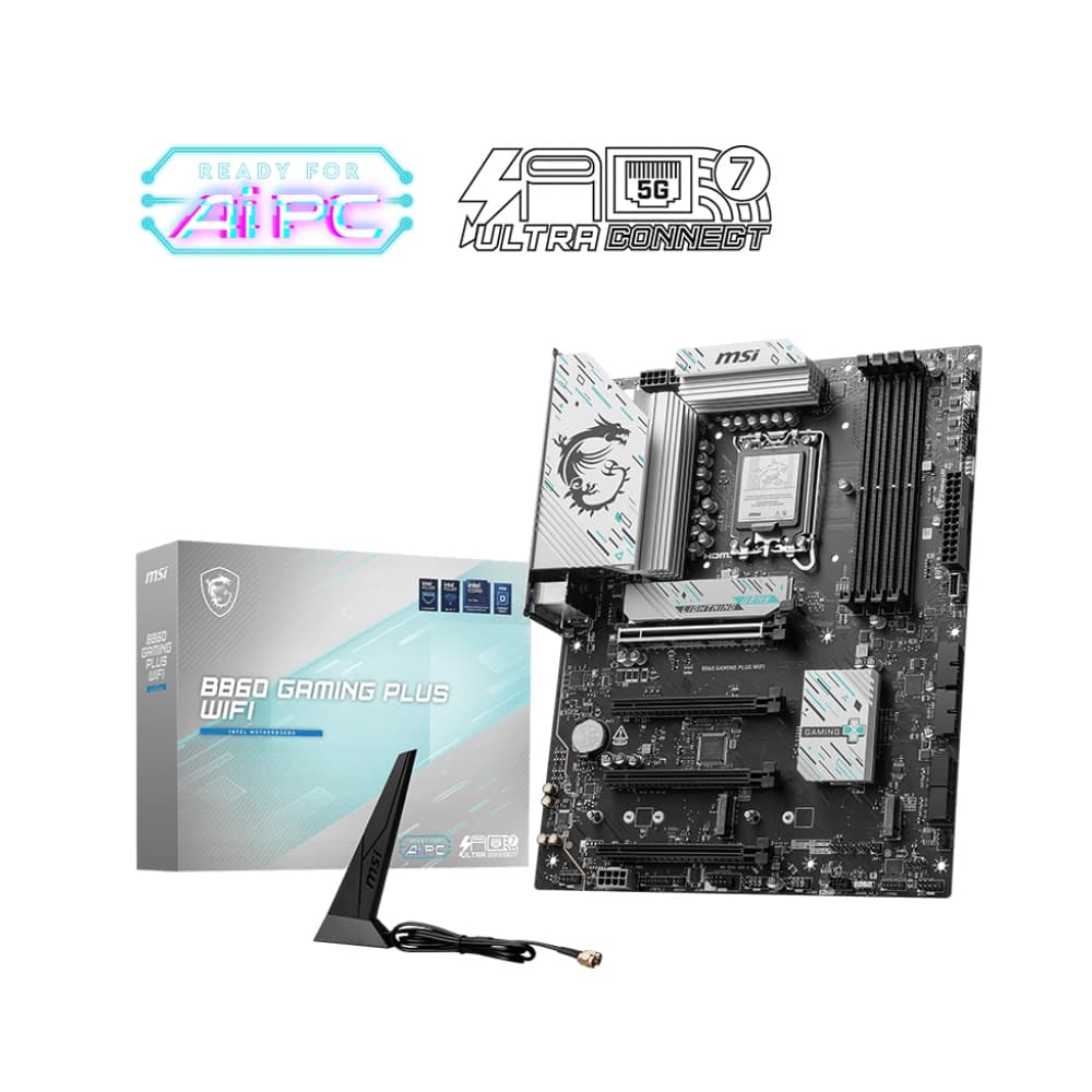 MSI Motherboard B860 Gaming Plus WIFI For Ultra Processors