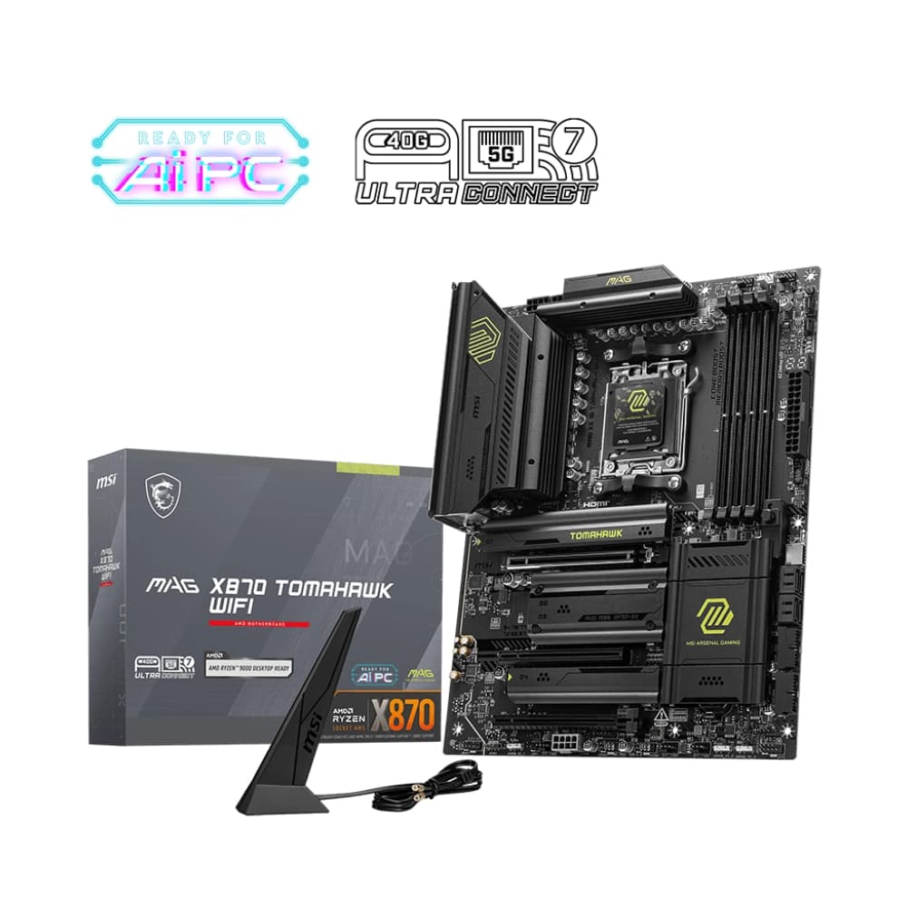 MSI Motherboard MAG X870 Tomahawk WIFI DDR5 For AMD