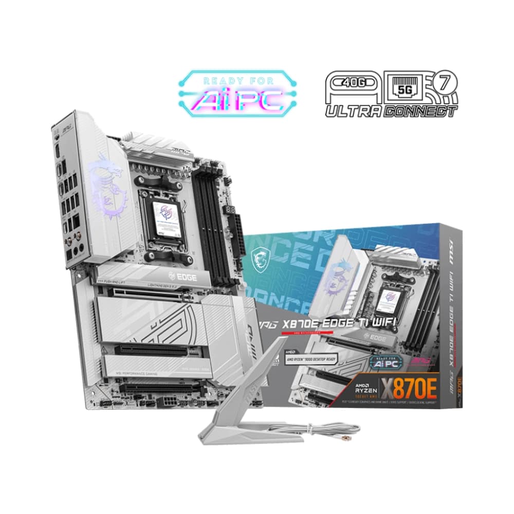 MSI Motherboard MPG X870E Edge TI WIFI DDR5 For AMD