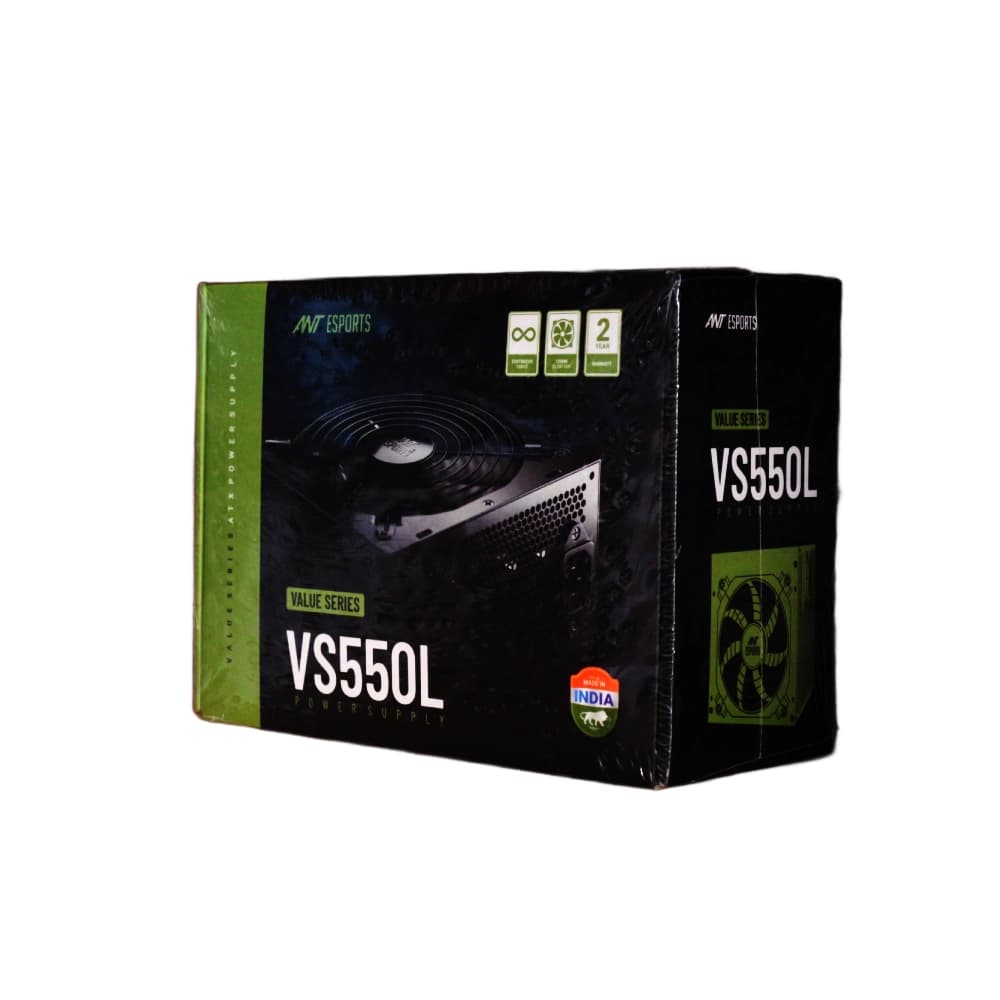 Ant Esports Desktop Power Supply 550w Value Series VS550L
