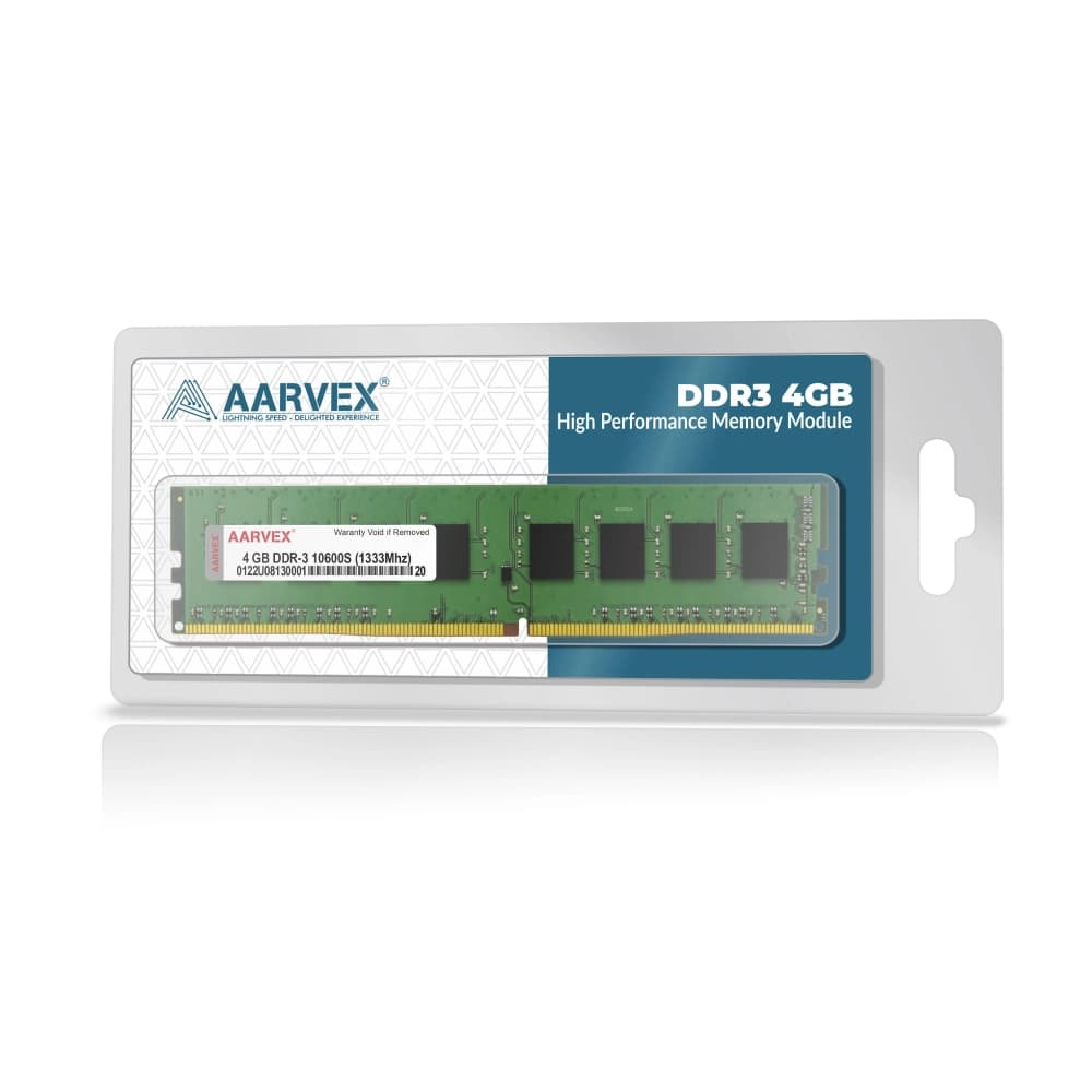 Aarvex Desktop Ram 4GB DDR3 1333Mhz