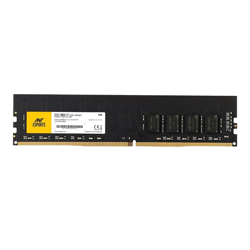 ANT ESPORTS DESKTOP RAM 8GB DDR4 3200 MHz (690 NEO FP)