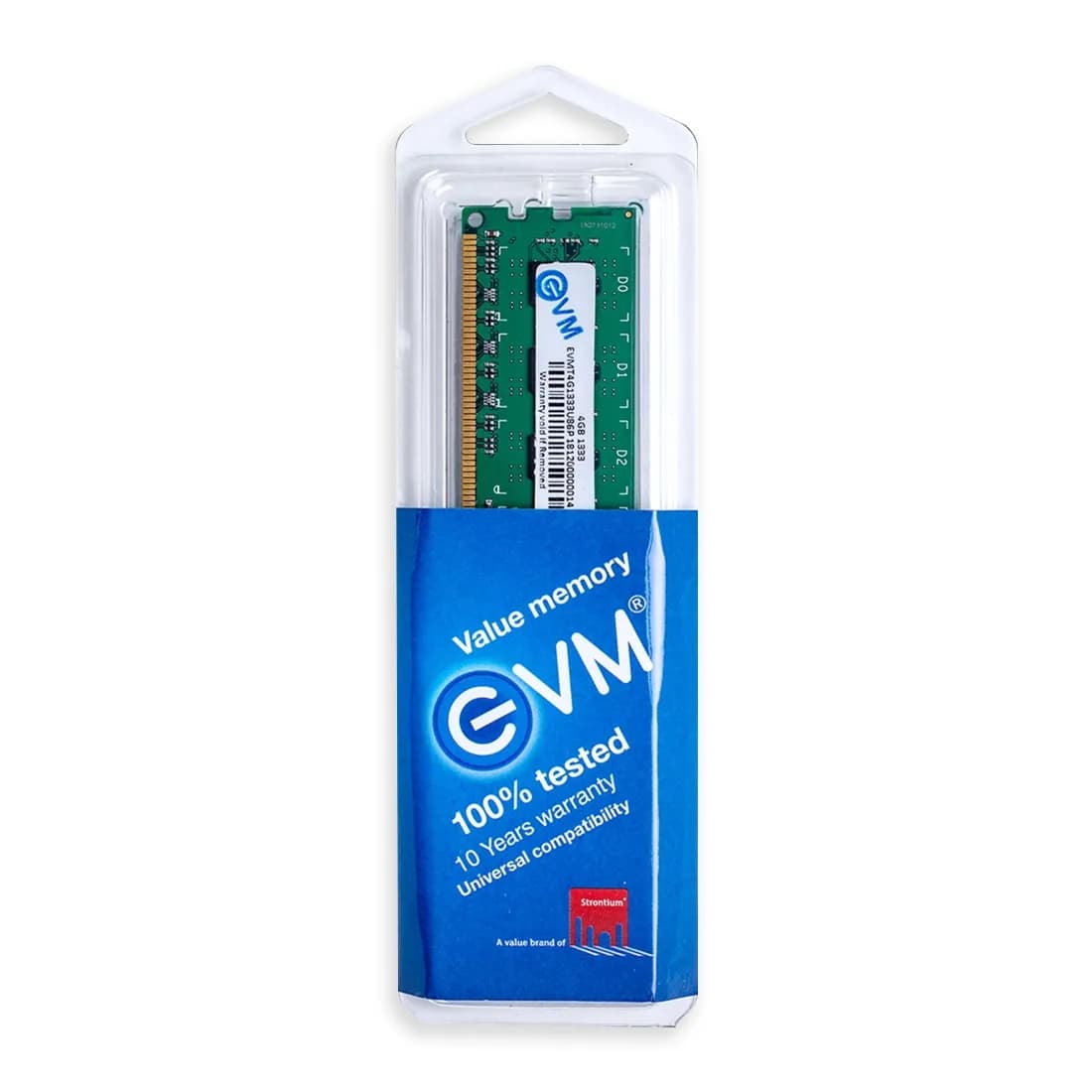 EVM Desktop Ram 4GB DDR3 1333Mhz