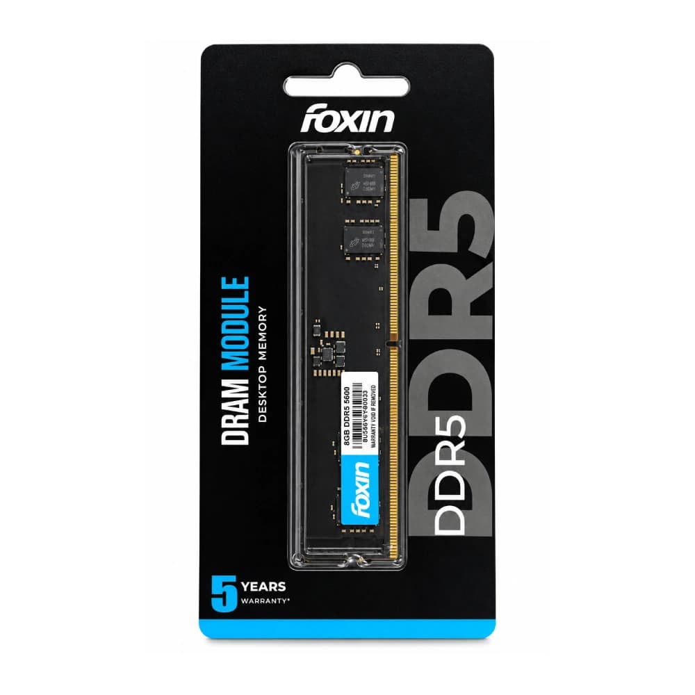 Foxin Desktop Ram 8GB DDR5 5600Mhz