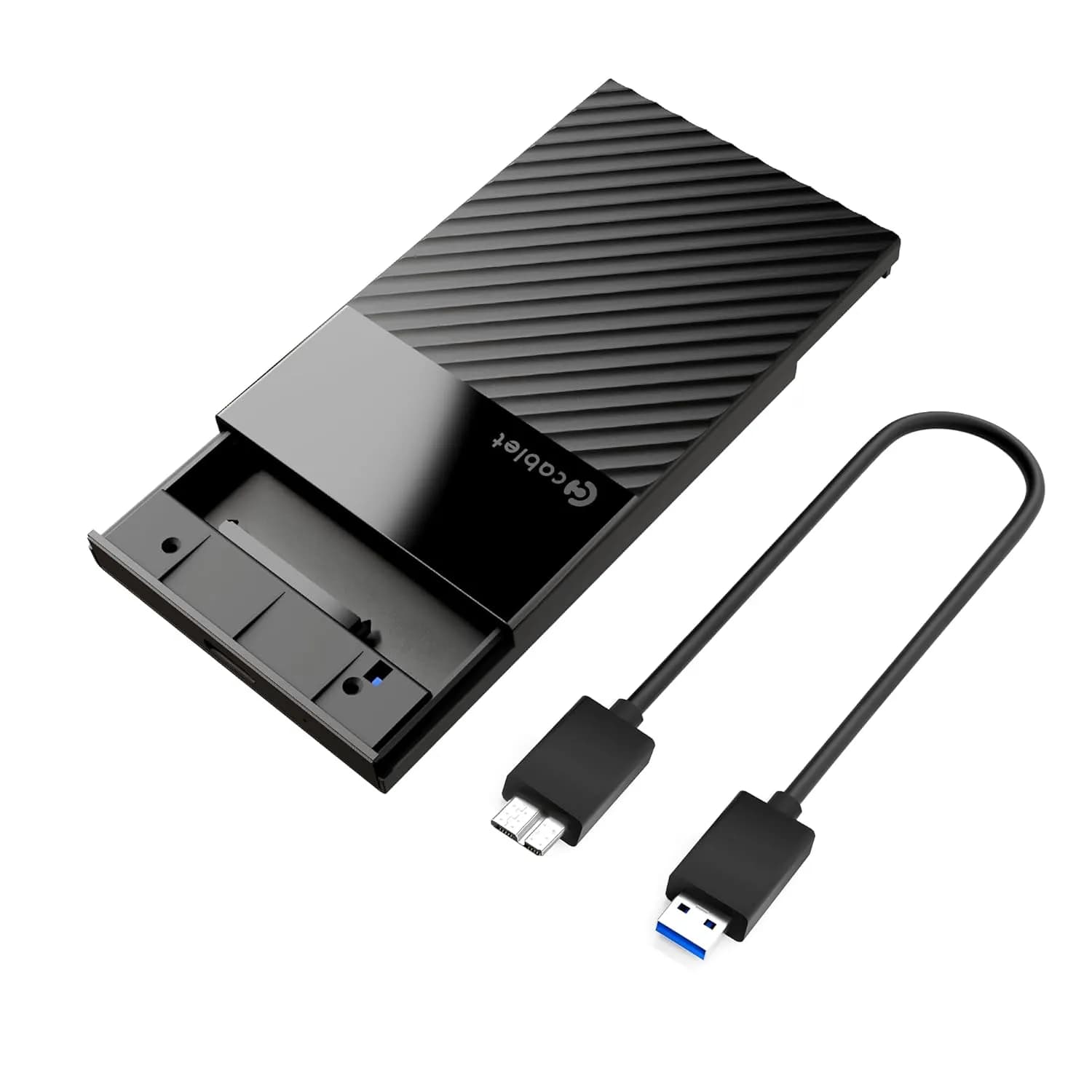 Cablet SSD Casing 2.5 Inch Sata Enclosure USB 3.2 (HD2577-U3)
