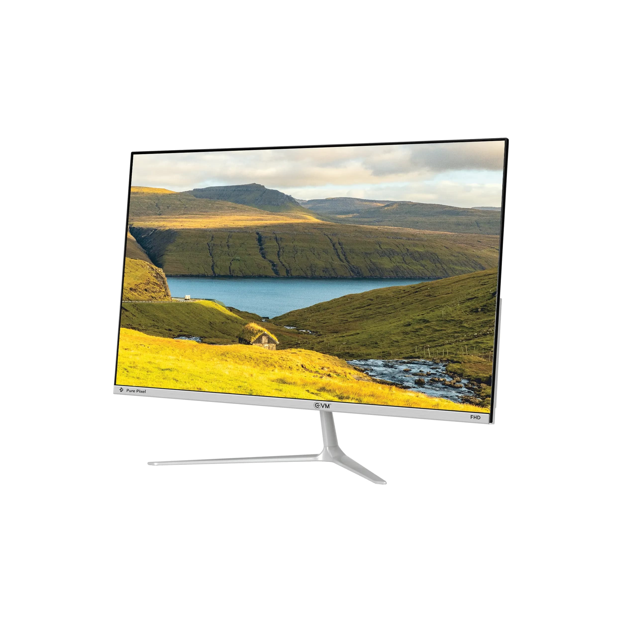 EVM LED Monitor 27" Curved FHD IPS 120Hz with HDMI | VGA | Speaker (Plasma C175)