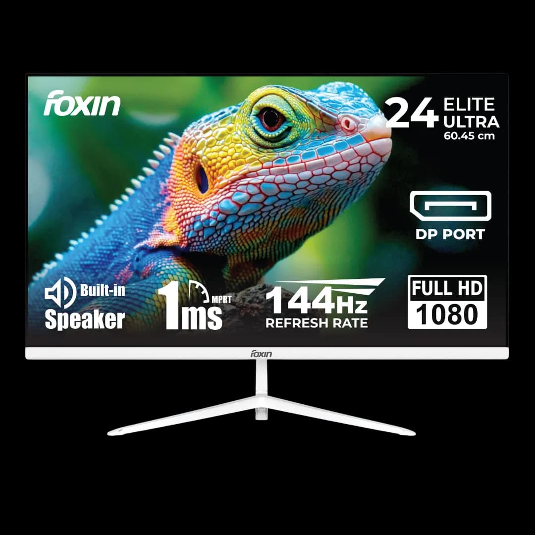 Foxin LED Monitor 24" FHD 144Hz with Speaker (Elite Ultra)