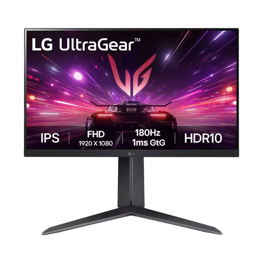 LG LED Monitor 24" Ultra Gear FHD IPS 180Hz 1ms Borderless For Gaming | HDMI | DP (24GS65F)