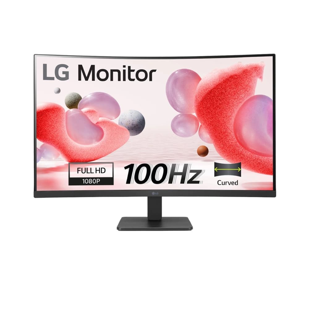 LG LED Monitor 32" Curved FHD VA 100Hz with 2×HDMI | VGA (32MR50C)