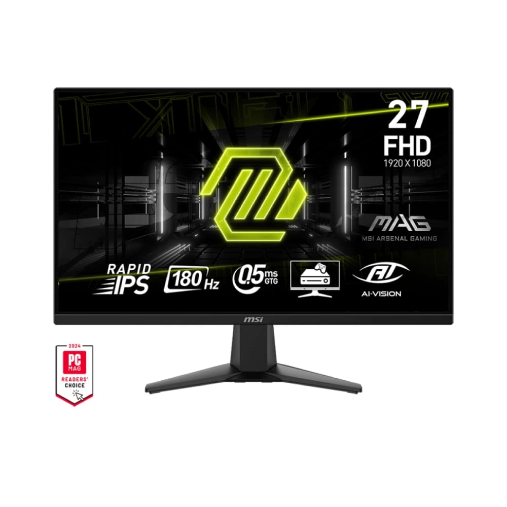 MSI LED Monitor 27" FHD IPS 180Hz For Gaming with HDMI | DP (275F)