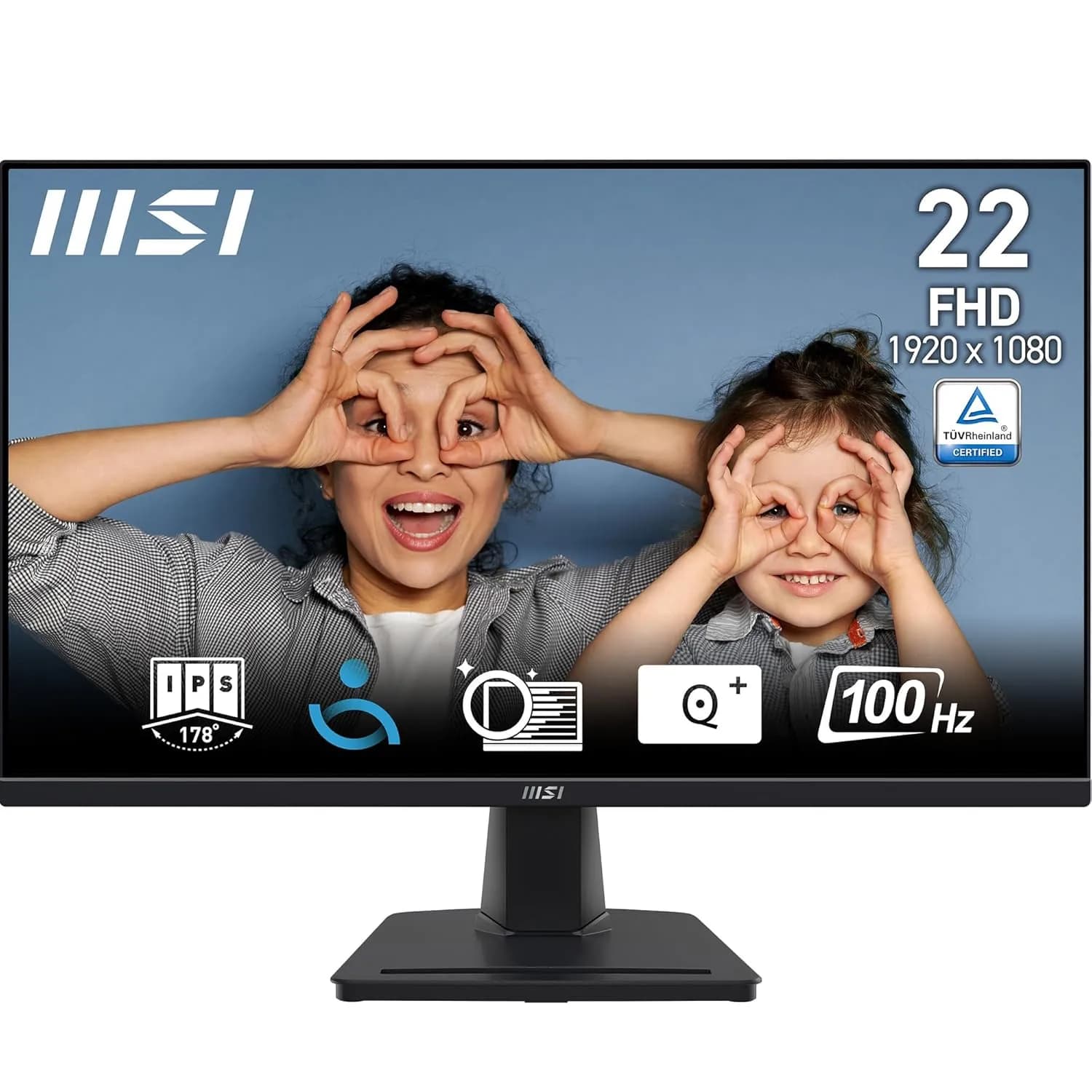 MSI LED Monitor 22" FHD IPS 100Hz with HDMI | VGA (MP225)