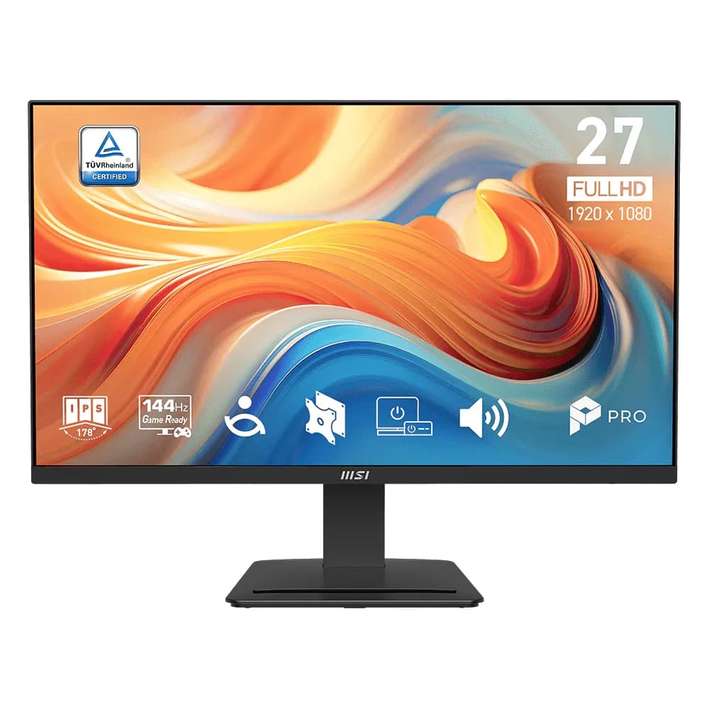 MSI LED Monitor 27" FHD IPS 144Hz with HDMI | VGA | DP (PRO MP273 E14A)