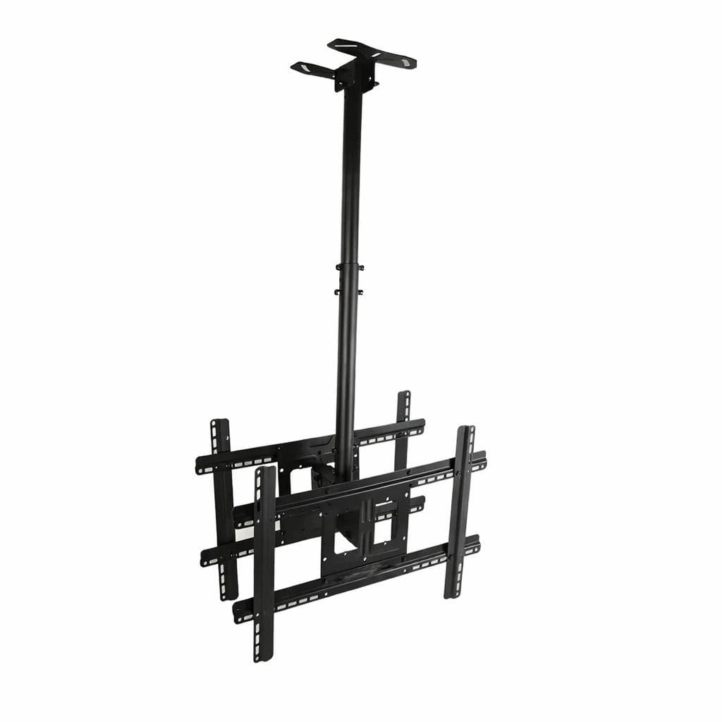LED Ceiling Mount Double Panel Stand 32 to 60" | Moveable and Adjustable