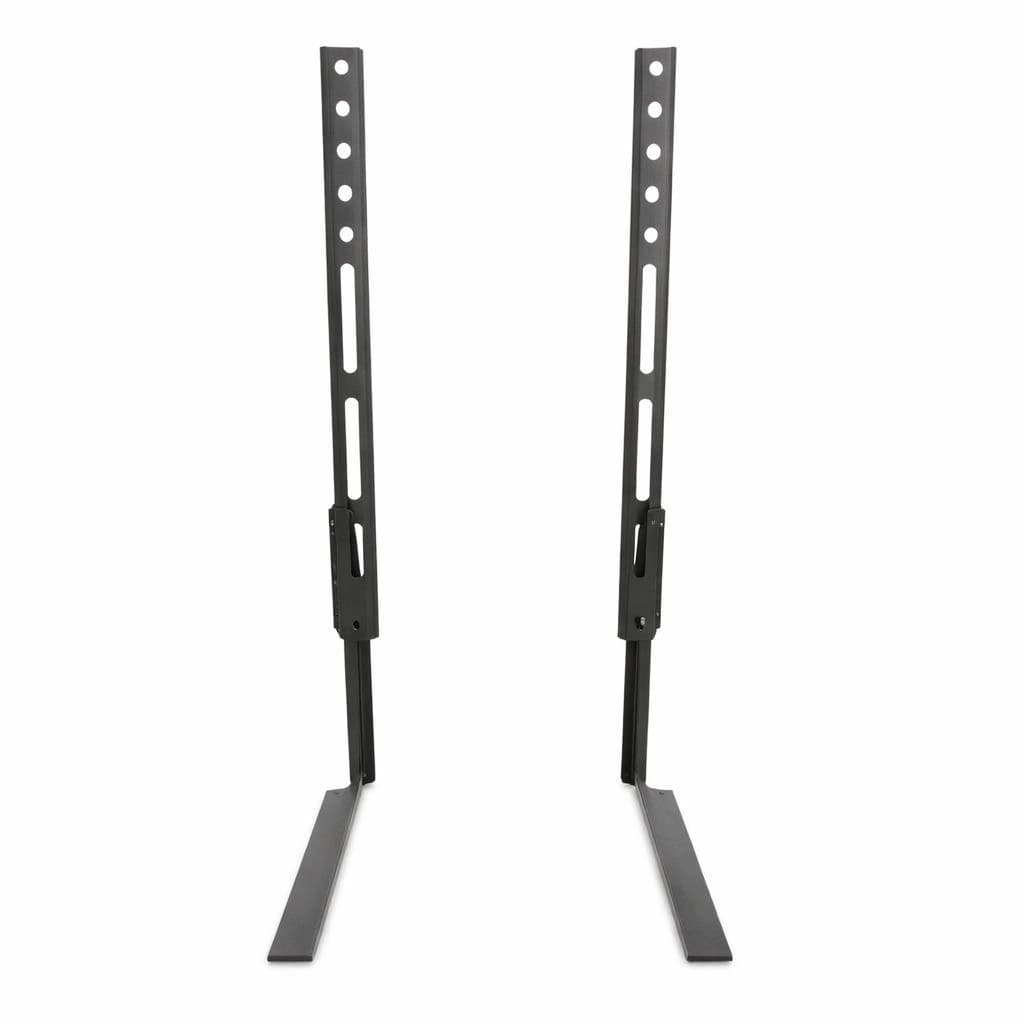 LED Table Top Leg Stand Bracket Riser Base Replacement with Height Adjustable for 12 to 47 Inch