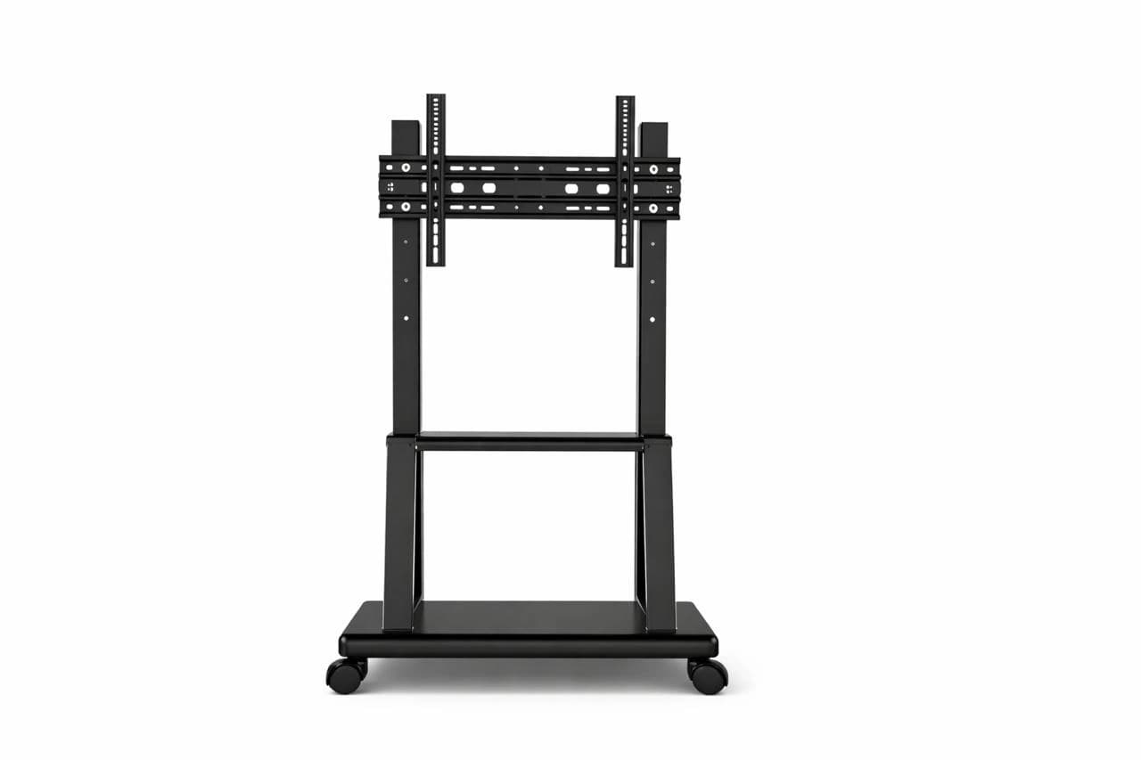 TV Trolly Stand Cart for 32–75 Inch LED/LCD TVs | Height Adjustable | Lockable Wheels | 50kg Load (YD-1700S)