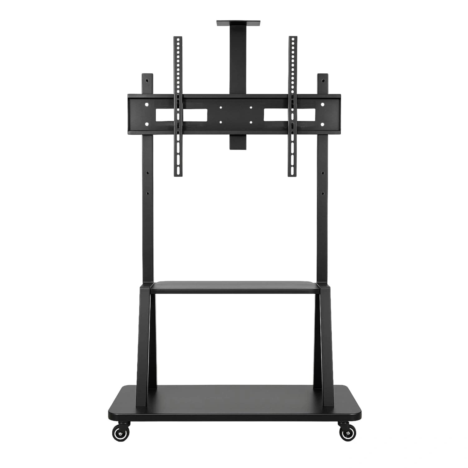 TV Trolly Stand Cart for 55–100 Inch LED/LCD TV | Height Adjustable | Lockable Wheels (YD-1800)