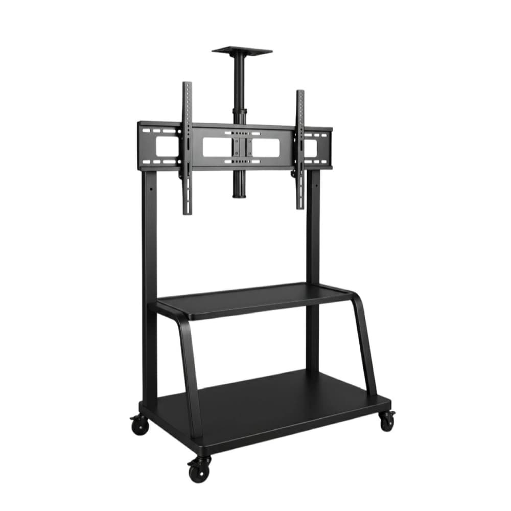 Rissachi LED MOBILE Mount Bracket Stand For 55"-120" TV Trolly Fixed