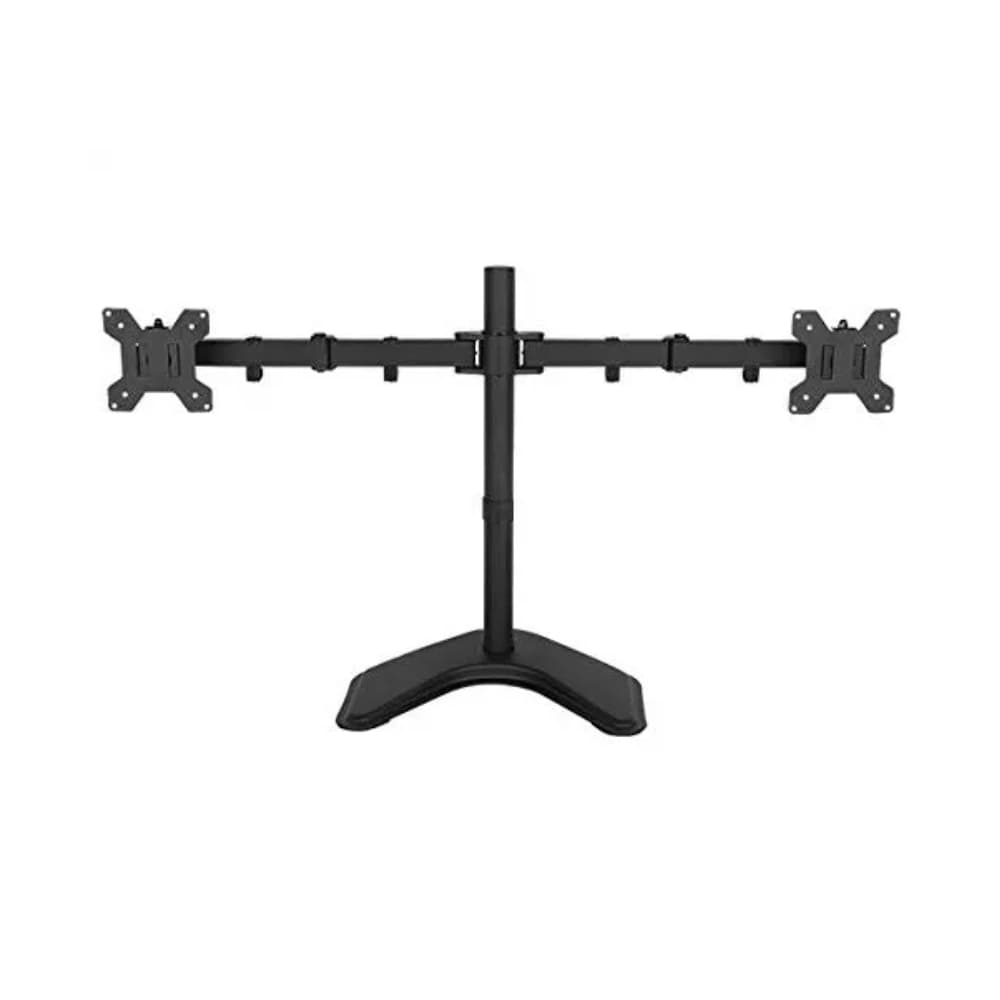 LED Monitor Table Top Mount Stand For 2 LED up to 27" (MB-MSHL)