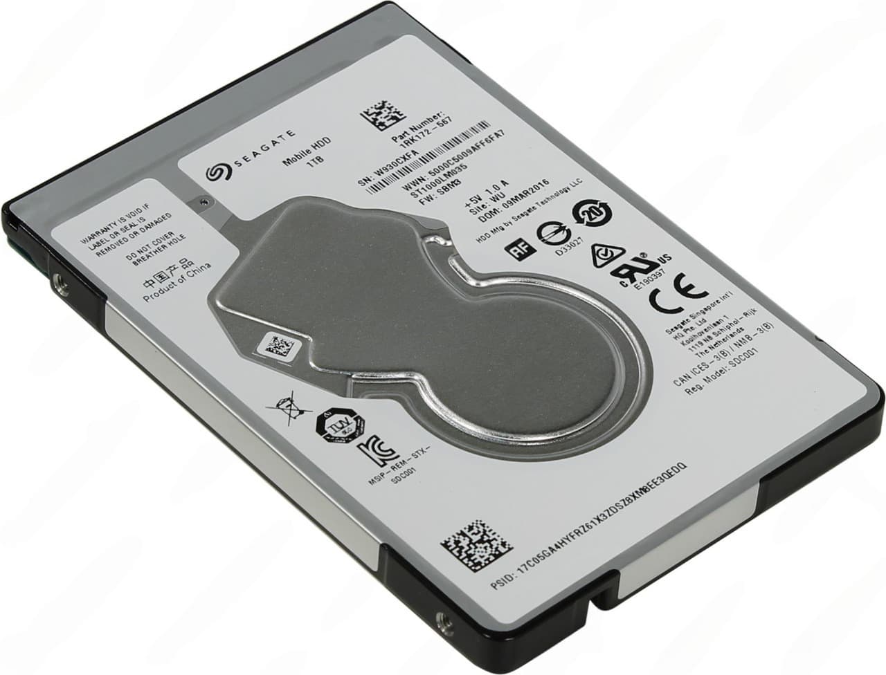 Pull Out Internal Laptop Hard Disk Sata 1TB