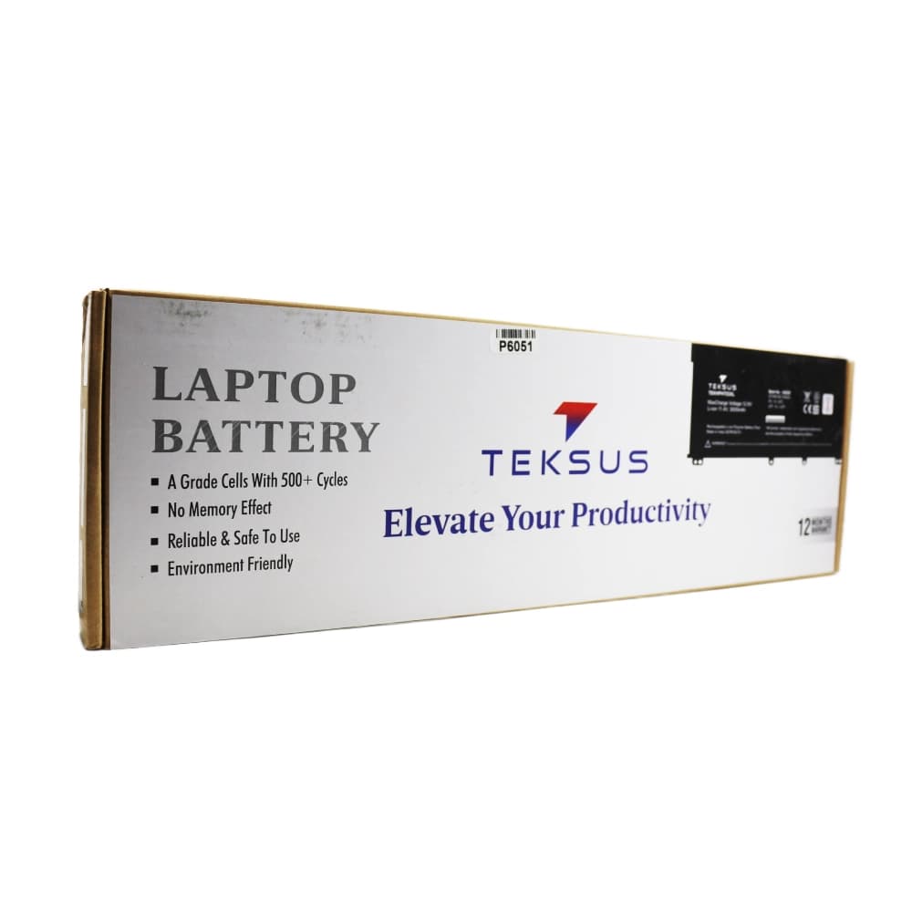 Teksus Laptop Battery Compatible For Dell XPS 15 9550 | 4GVGH 6C