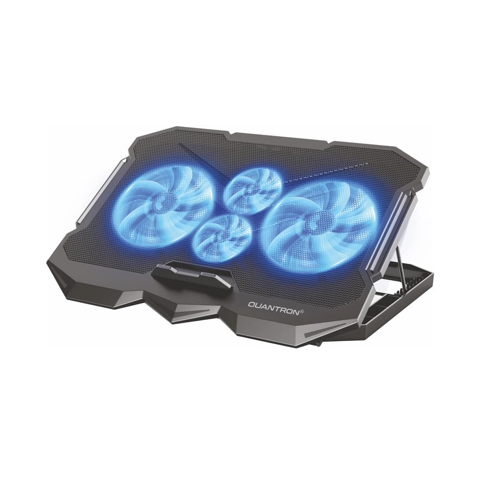 Quantron  Laptop Cooling Pad 4 Fan With Led For17 Inch QCP-620