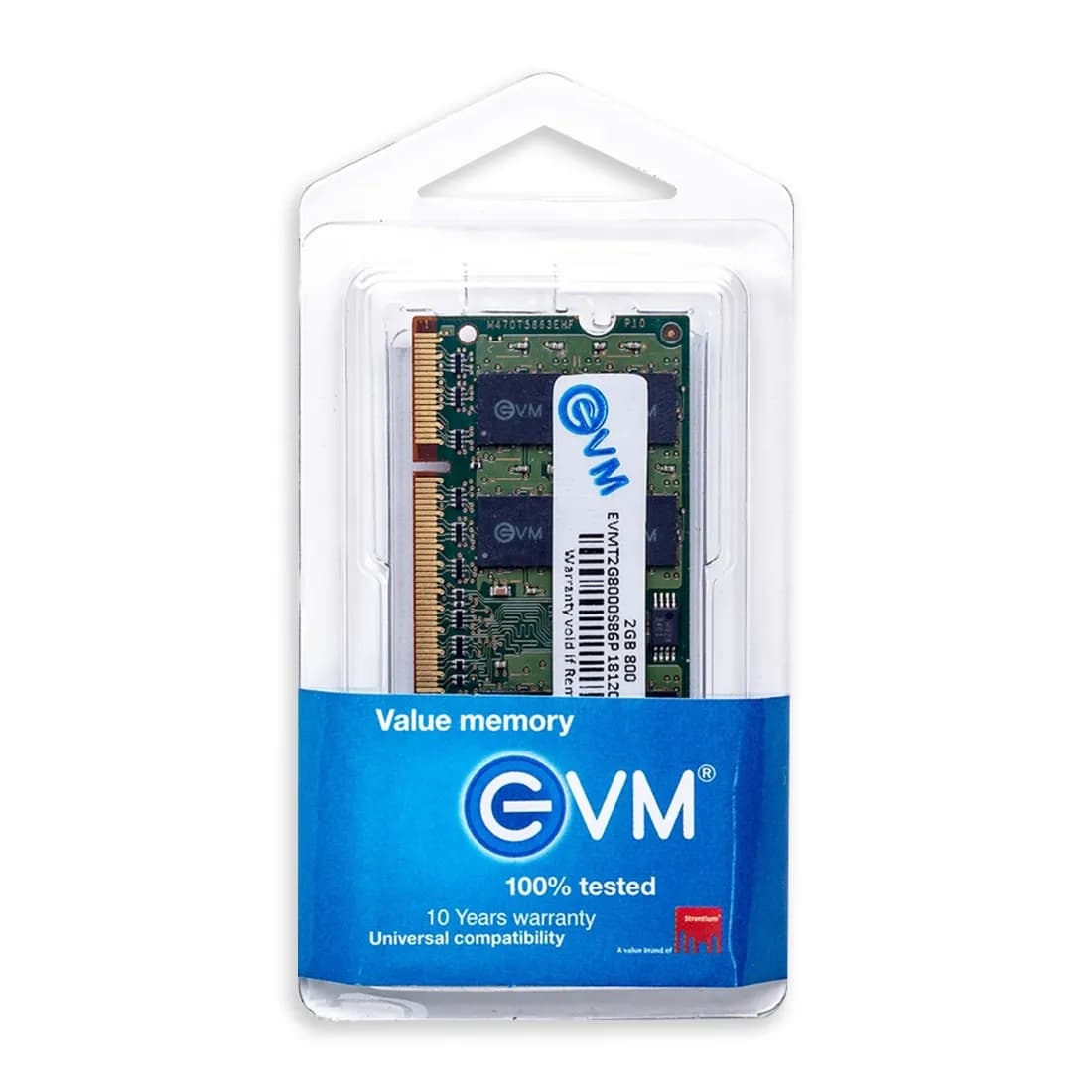 EVM Laptop Ram 2GB DDR2 800Mhz