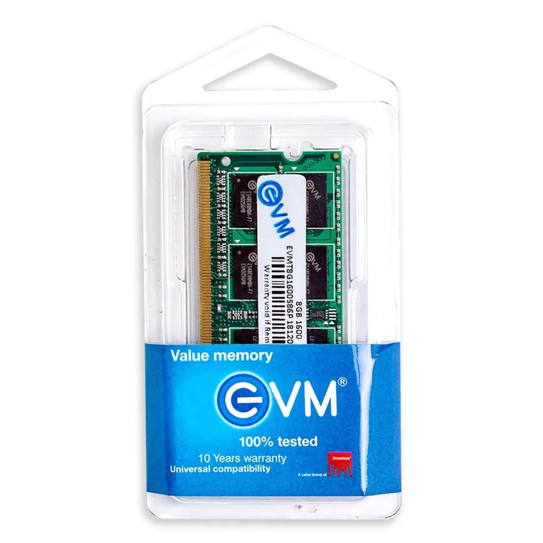 EVM Laptop Ram 8GB DDR3 1600Mhz