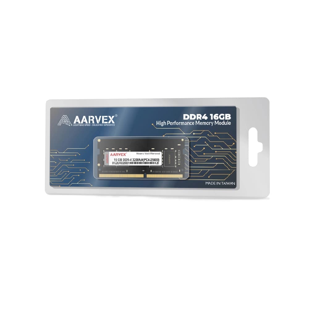 Aarvex Laptop Ram 16GB DDR4 3200Mhz