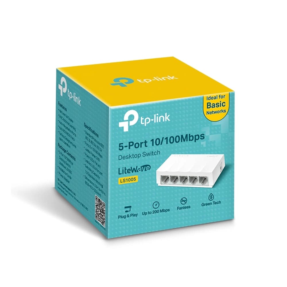 TP-Link Desktop LAN Switch 5 Port LS1005