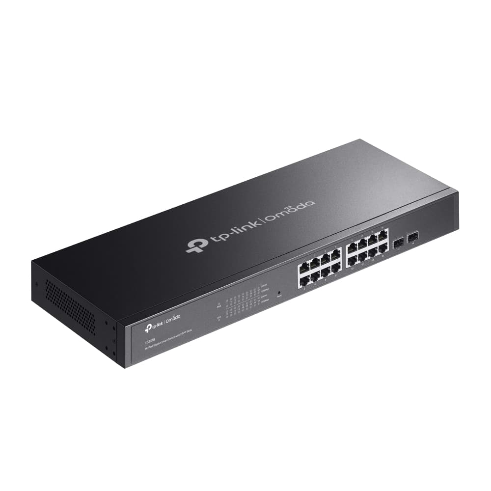 TP-Link Omada 16 Port Smart Gigabit Lan Switch with 2 Giga SFP Ports (SG2218)